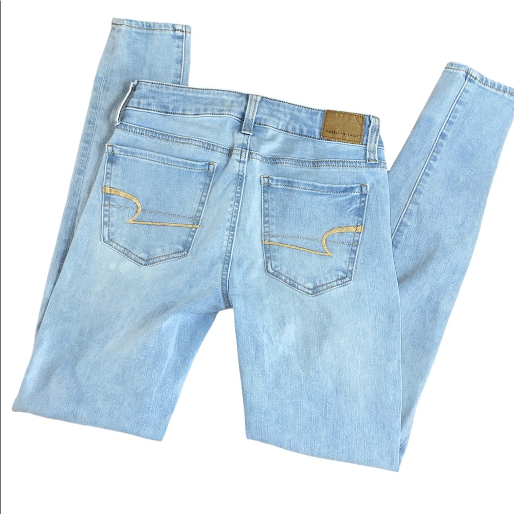 American eagle next level 360 stretch skinny jeans - Picture 2 of 5